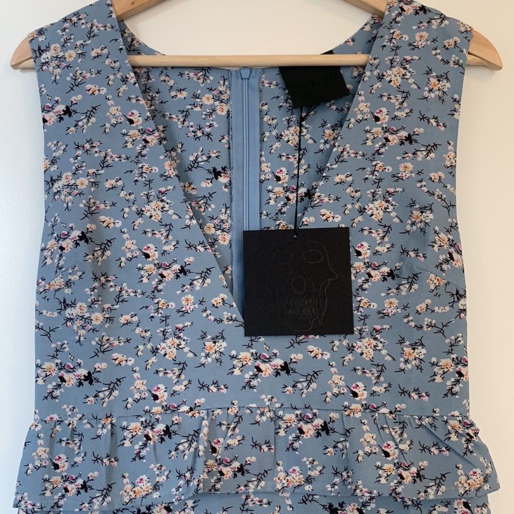 Floral night walker dress NWT